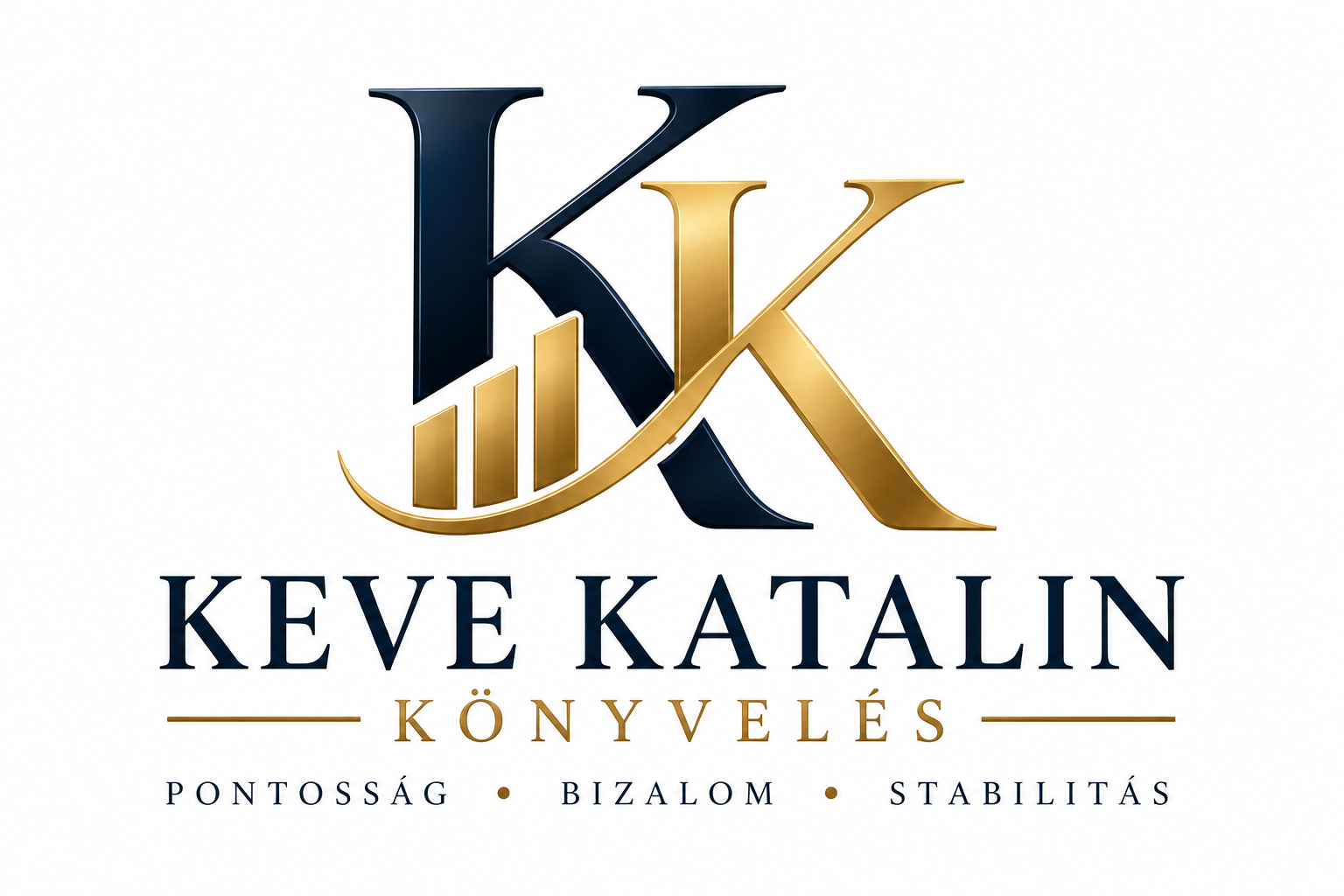 Keve Katalin Könyvelés logó